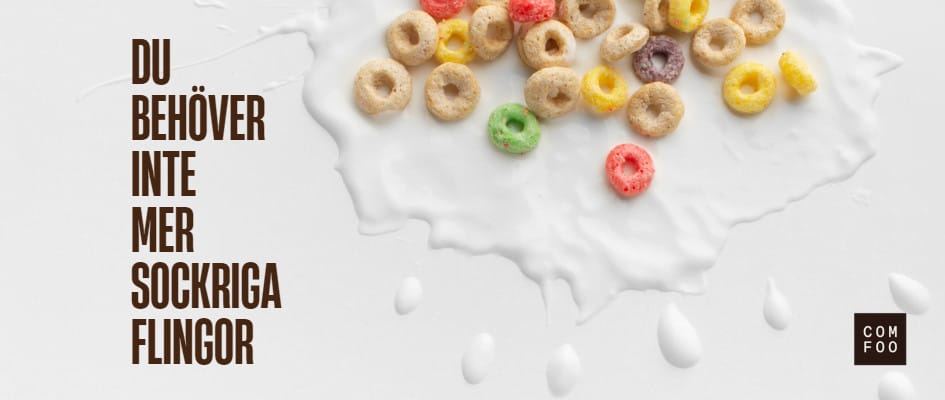 ComFoo till frukost, hälsosamt alternativ till sockriga flingor